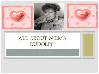 ALL About Wilma RUDO lph