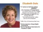 Elizabeth Dole - slide 1
