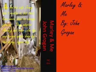 Marley &amp; Me John Grogan