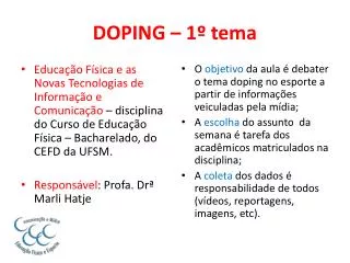 doping 1 tema