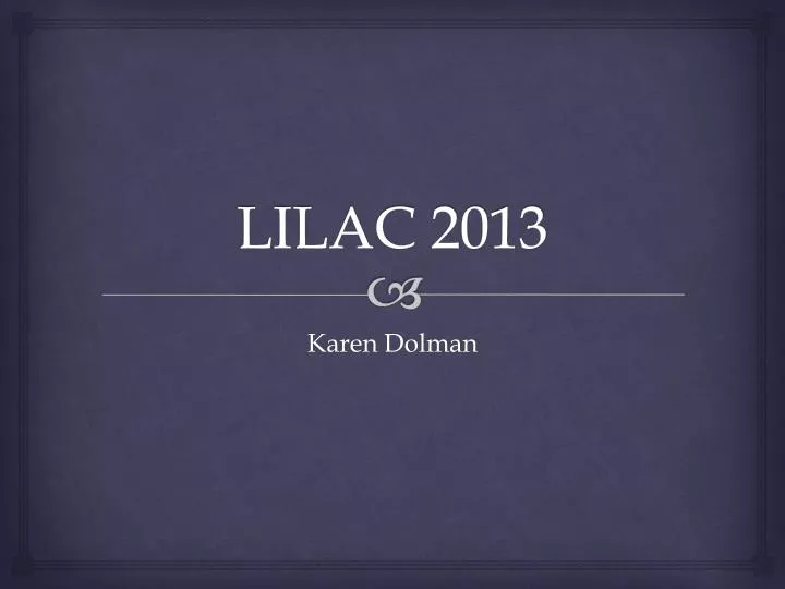 lilac 2013
