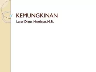 kemungkinan