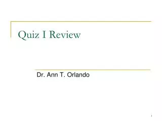 quiz i review