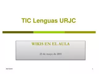 tic lenguas urjc