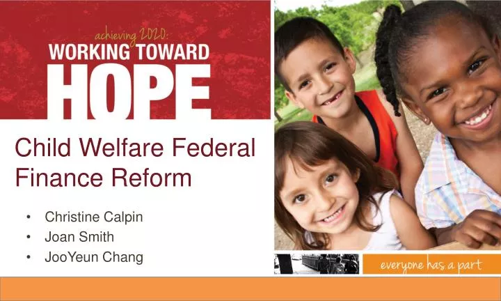 child welfare federal finance reform