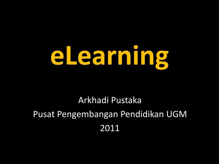 elearning