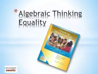 Algebraic Thinking Equality