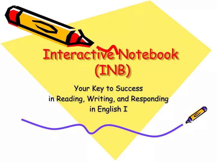 interactive notebook inb