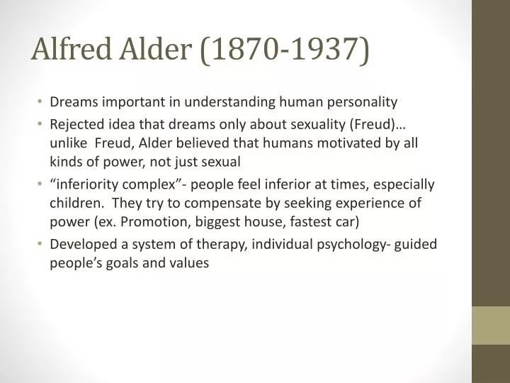 alfred alder 1870 1937