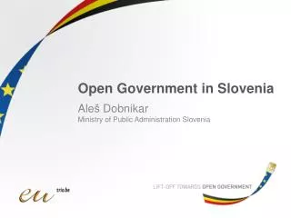 Open Government in Slovenia