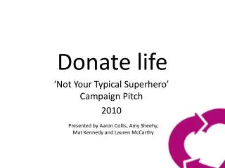 Donate life