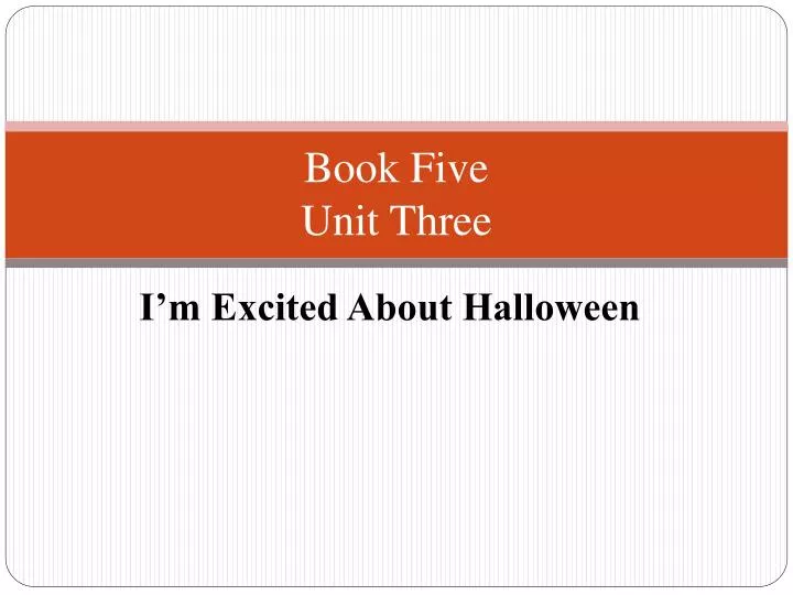 book five unit three