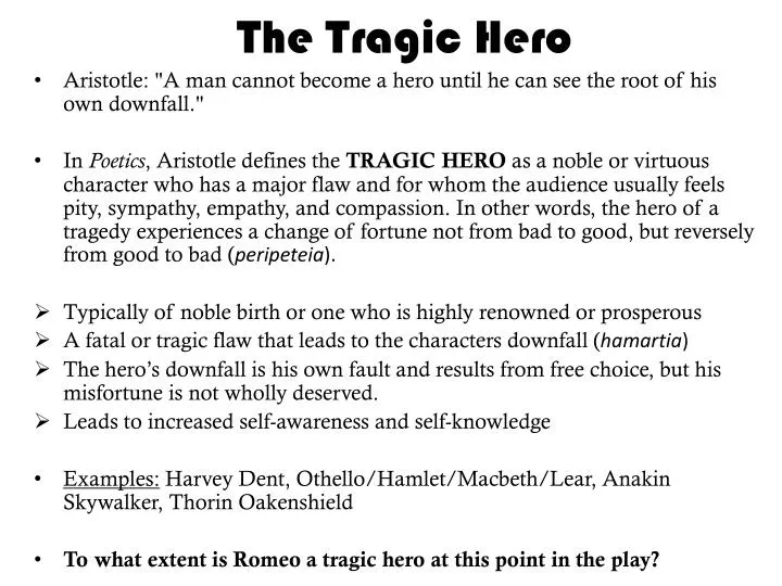the tragic hero