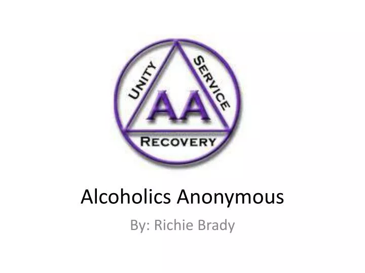 alcoholics anonymous