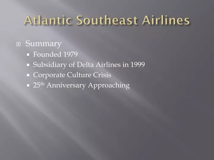 atlantic southeast airlines