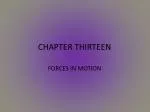CHAPTER THIRTEEN - slide 1