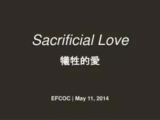 sacrificial love