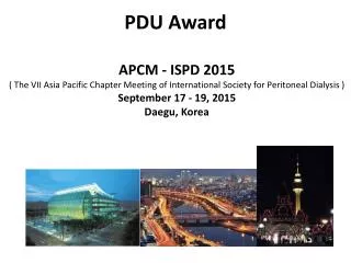 pdu award