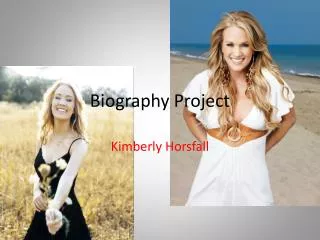 biography project
