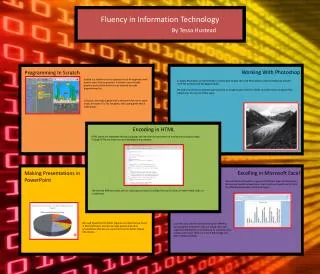 Fluency in Information Technology By Tessa Hustead