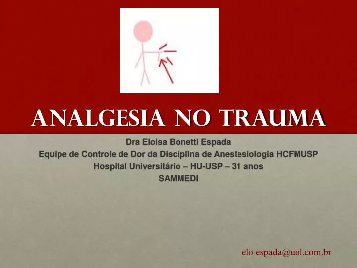 analgesia no trauma