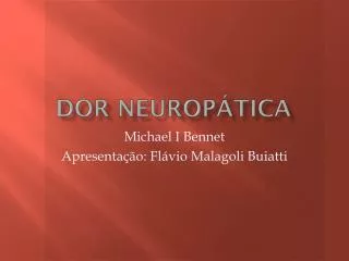 dor neurop tica