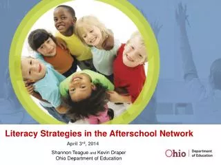 Literacy Strategies in the Afterschool Network