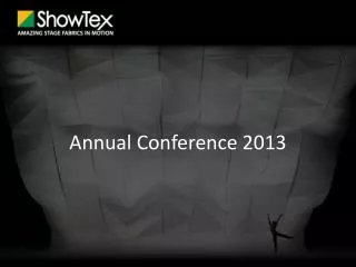 Annual Conference 2013