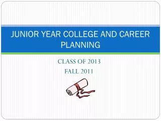 JUNIOR YEAR COLLEGE AND CAREER PLANNING