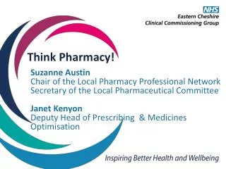 Think Pharmacy!