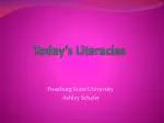 Today’s Literacies - slide 1