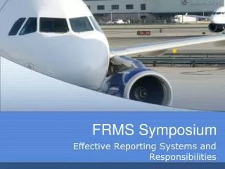 FRMS Symposium