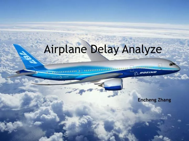 airplane delay analyze