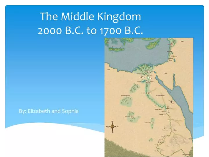 the middle kingdom 2000 b c to 1700 b c