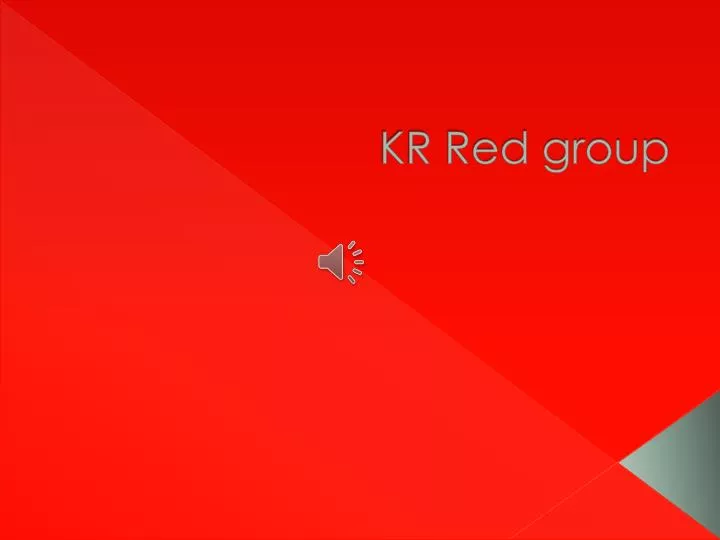 kr red group