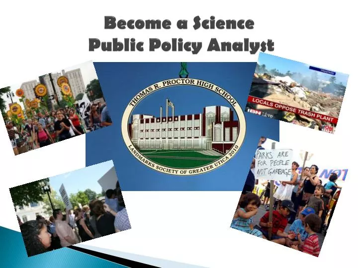 become a science public policy analyst