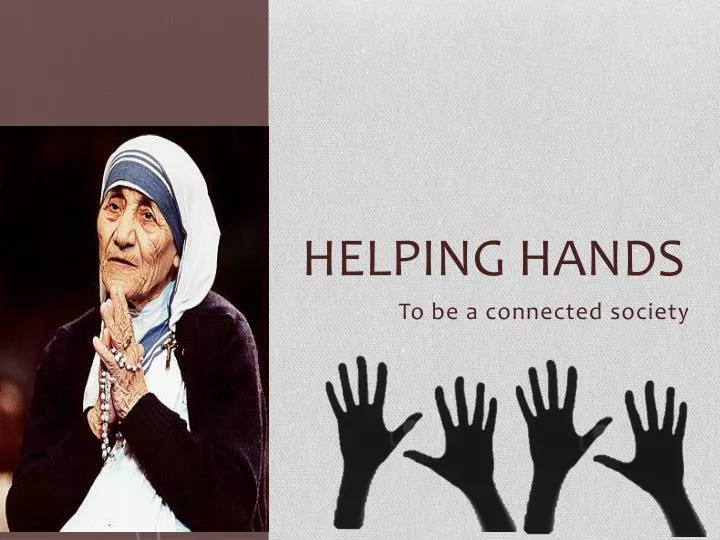 helping hands