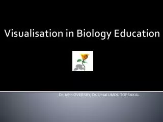 Visualisation in Biology Education