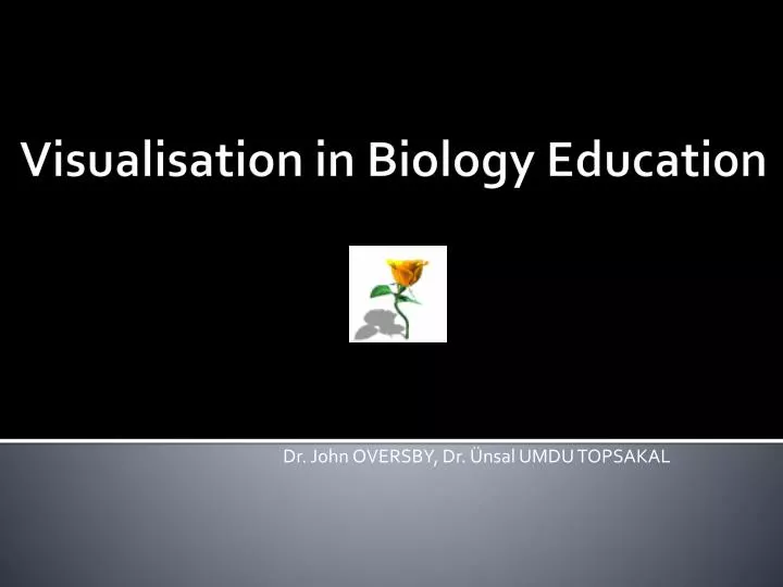visualisation in biology education