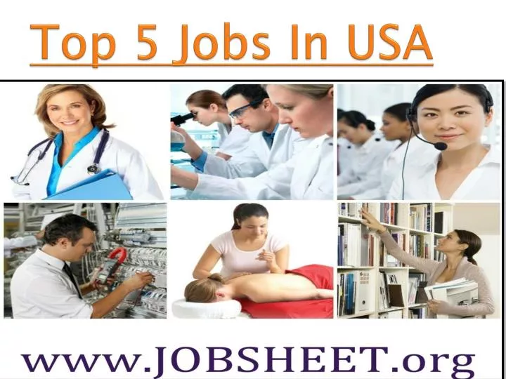 top 5 jobs in usa