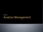 Aviation Management - slide 1