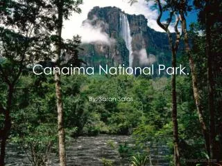 Canaima National Park.