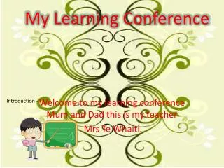 My Learning Conference