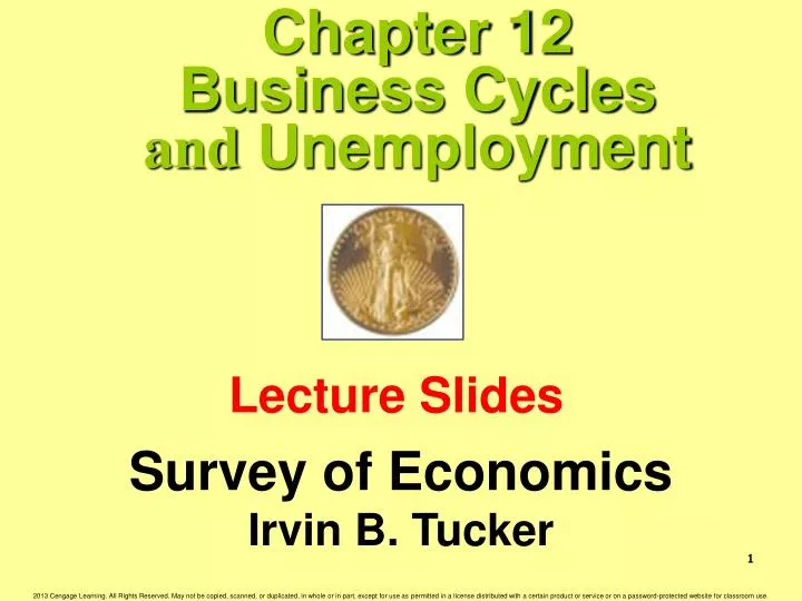 chapter 12 business cycles and unemployment
