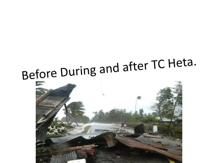 before during and after tc heta