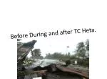 **"TC Heta: Devastation and Recovery in Niue"** - slide 1