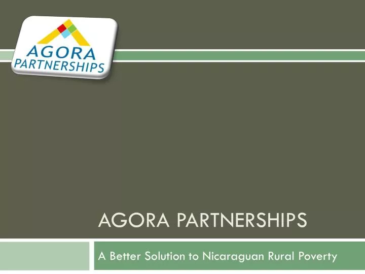 agora partnerships