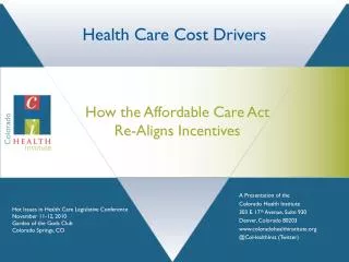 Health Care Cost Drivers