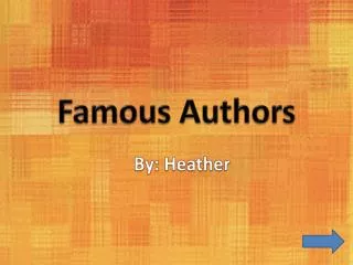 Famous Authors