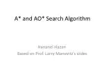 A* and AO* Search Algorithm - slide 1
